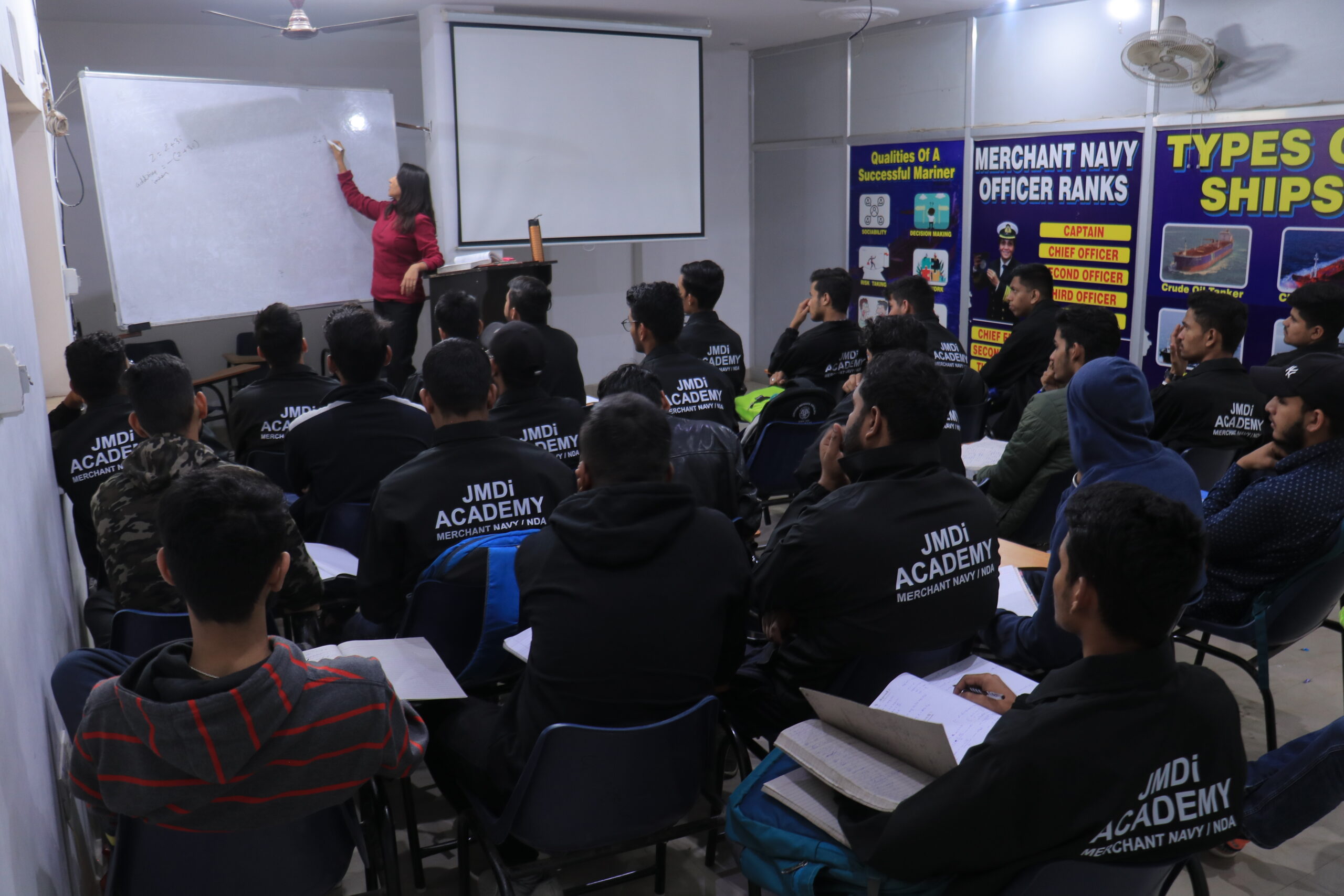 Class being conducted at JMDi Academy