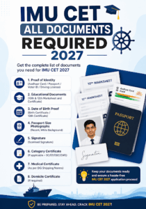 IMU CET Documents Required