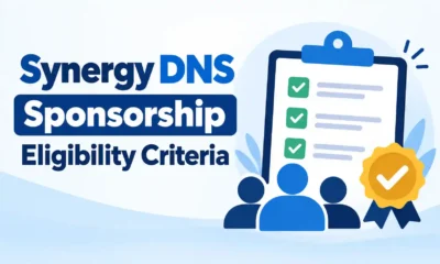 Synergy DNS Sponsorship Eligibility Criteria
