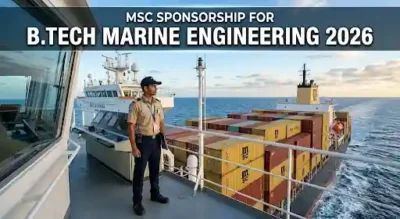 MSC Sponsorship for B.Tech Marine Engineering